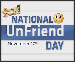 National Unfriend Day - Tomorrow is National UnFriend Day on Facebook, will you be deleting a few people?
