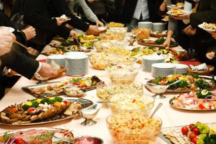 Which hotels in Las Vegas offer the all day buffet?