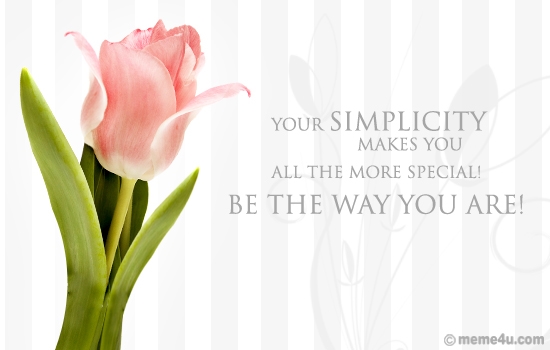 Do you favor simplicity?