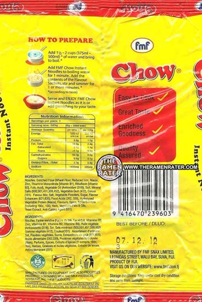 899: FMF Chow Tomato Flavour Instant Noodle