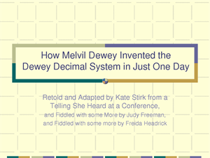 Dewey Decimal System Day - Is there any historical person related to decimals other than Melvil Dewey?