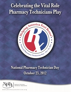 National Pharmacy Technician Day - Any Pharmacy tech that can help me with this question?