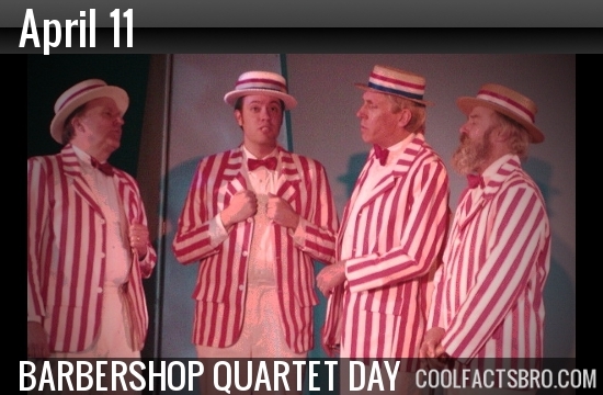Does anyone know anywhere I can get a barber shop quartet for valentines day?