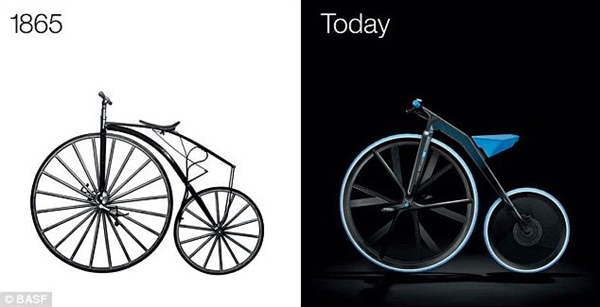 A modern day penny farthing: Engineers create a light-weight ...