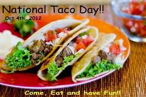 National Taco Day - Do you know that today is national taco day!!!!?