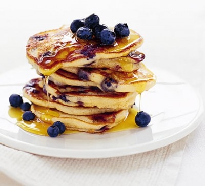 If I make blueberry pancakes, can I reheat them the next day?
