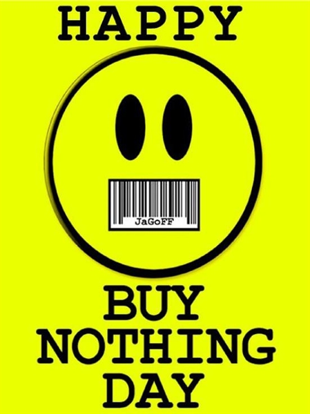 What is Buy nothing day?