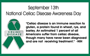 National Celiac Awareness Day - Where can I find a list of appreciation and awareness months?