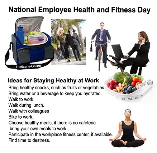 Dietitians Online Blog: National Employee Health and Fitness Day ...