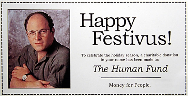 Does anyone know what day Festivus lands on?