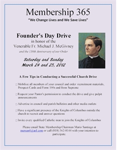 Knights of Columbus Founders Day - The Pledge OF allegiancePlease Help!!?
