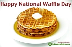 National Waffle Day - Can I have some Waffle topping ideas?