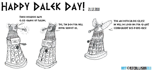 Daleks versus Cybermen?