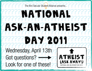 National Ask An Atheist Day - What is your opinion about the National Day of Prayer?