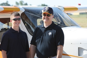 International Young Eagles Day - What age can a kidteen ride the plane alone?