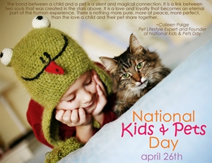 National Kids and Pets Day - Did you loose a pet thanks to the food recall for pets?