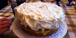 Lemon Chiffon Cake Day - What can I do with a few home-grown Meyer lemons?