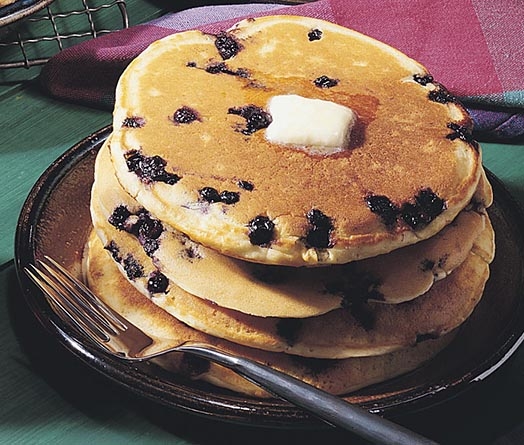 I’ve been craving homemade blueberry pancakes all day.....?