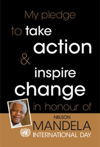 International Mandela Day - What are some examples of creativity that Nelson Mandela has shown throughout his work?