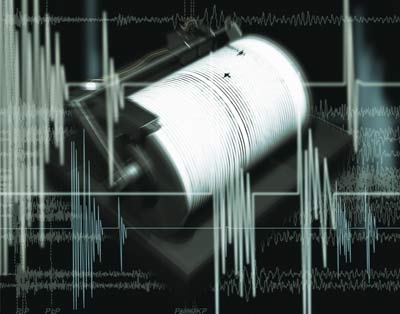 An earthquake registers 6.1 on Richter scale