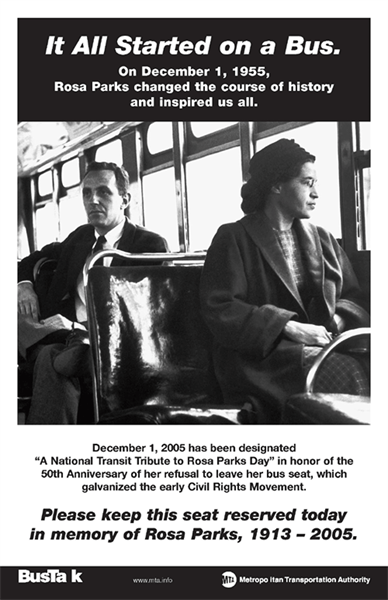 what action did rosa parks take to improve the lives of others?