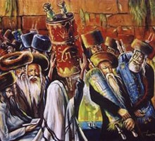 Who is excited for Simcha Torah?