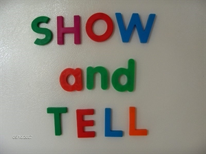 Show and Tell Day at Work - ever take someone to show and tell?