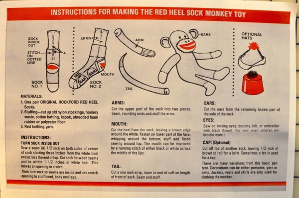 what is the history of the sock monkey?