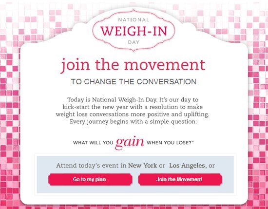 It Is National Weigh In Day and I'm Weighing In - Following In My ...