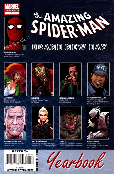 Your own spider-man movie trilogy/saga?