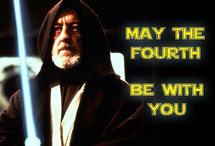 Did you know today is Star Wars day?