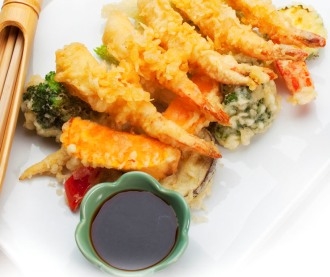is tempura safe to eat during 1st trimester and all through ?
