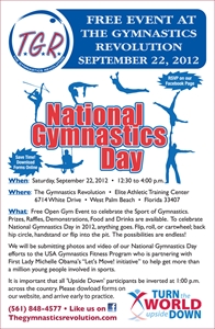 National Gymnastics Day - Could i make it to nationals for gymnastics? please help me?