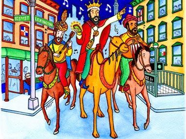 What is three kings day ?