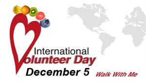 International Volunteer Day for Economic & Social  - The day, gives volunteers a