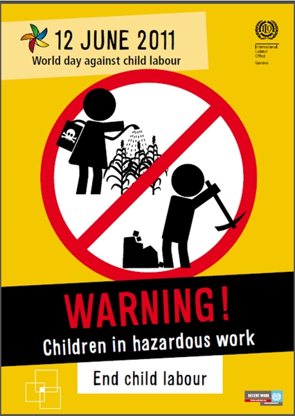 World day against Child Labor is June 12th, what are you doing to make a difference that day?