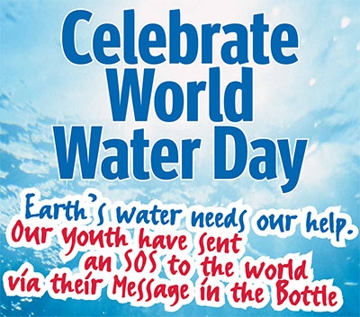 22nd March,2010.To-day is World Water Day.What is your opinion on this vital topic?