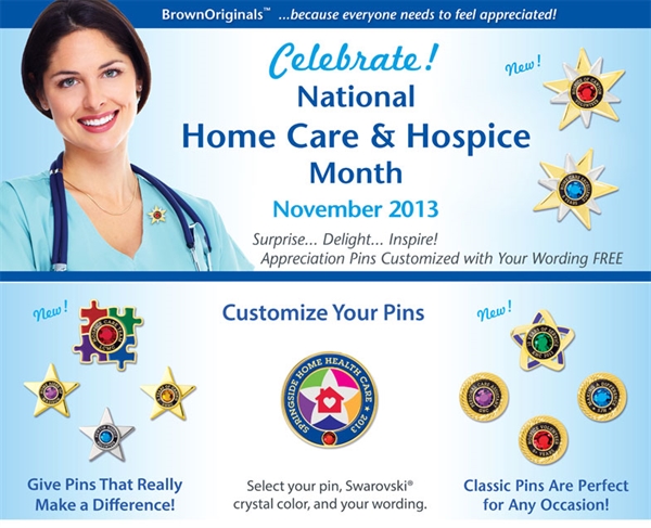 Home Care and Hospice Month - Brown Originals