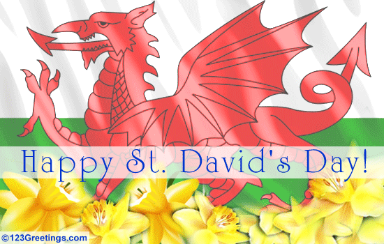 Happy Saint David’s day to the Welsh....have you....?