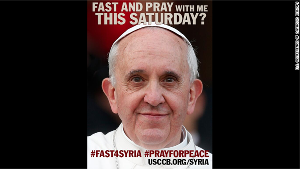 Thousands fasting and praying for peace in Syria – CNN Belief Blog ...