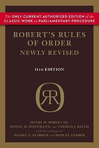 Roberts Rule of Order Day - as stated in roberts rules of order--what is the proper way to remove a president of an