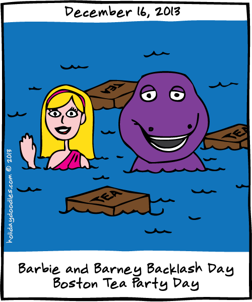 December 16, 2013: Barbie and Barney Backlash ...