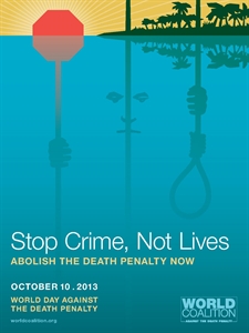 World Day Against The Death Penalty - Against Capital PunishmentDeath Penalty?