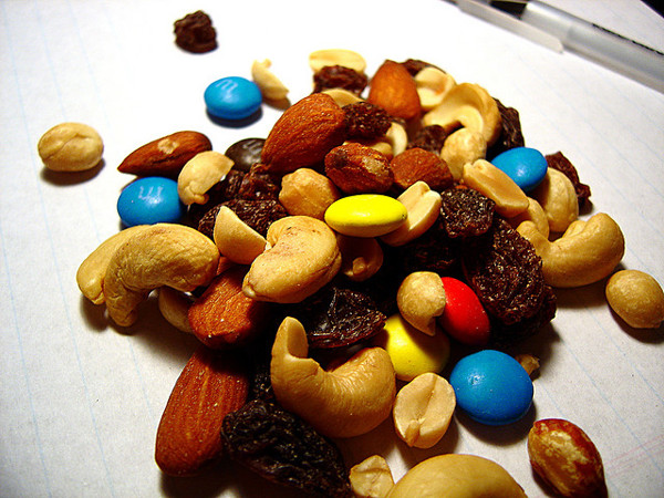 Is see that trail mix is high in calories, yet I am dieting?