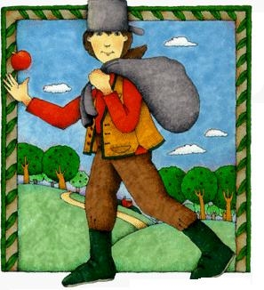 What are the words to the Johnny Appleseed Song?