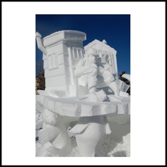US National Snow Sculpting Week with Crippen Buick GMC Mazda Volvo.