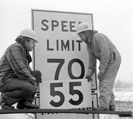 What is different about speed limit 75, 80, and 85 roads?