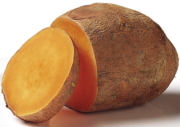 How do I plant a sweet potato?