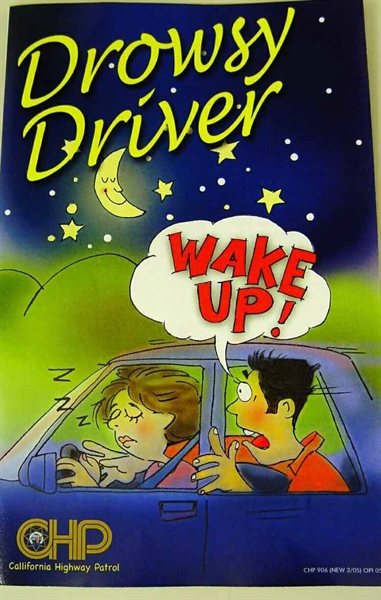 Drowsy Driver Awareness Day - CHP Brochure in English