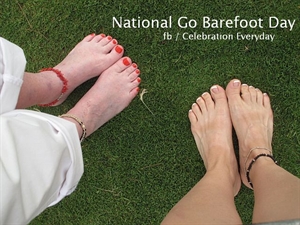 National Go Barefoot Day - poll do you like being barefoot?